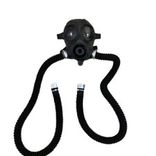 FN12 Gas Mask, Twin Filter, Size 3, Twin Hose, Sealed Filters Sealed.