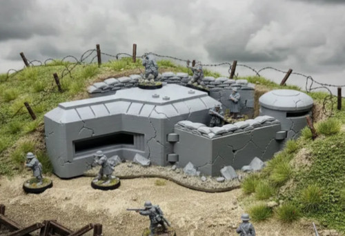 Ww2 bunker tabletop - bunker,, games