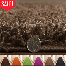 Large Fluffy Shaggy Rug Living