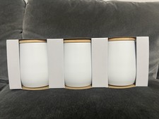 Next Set of 3 White Metal