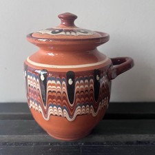 Bulgarian Clay Pottery Redware
