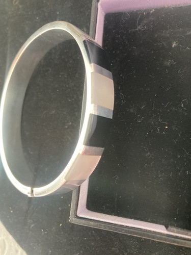 Hallmarked 925 silver onyx - silver, &