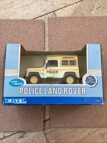 Ertl police land rover - ertl, 2597