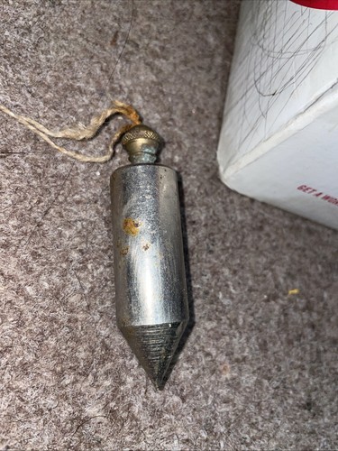 Vintagee antique plumb - plumb, bob