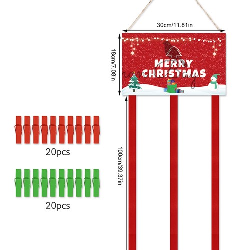 Christmas card holder - christmas,