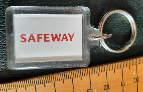 Safeway aylesbury keyring - aylesbury,