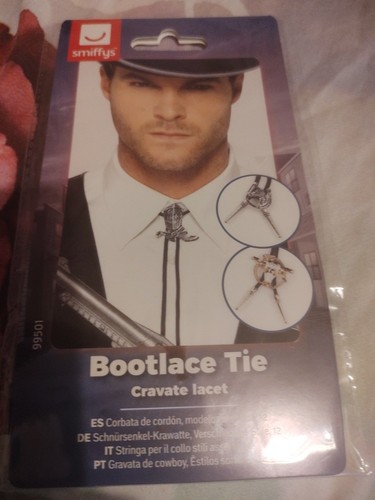 Cowboy fancy dress bootlace - fancy,