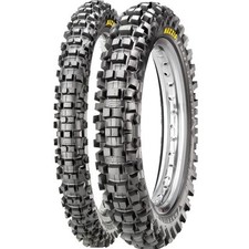 Maxxis MaxxCross IT Tyres PAIR - 110/90-19 + 80/100-21 Road Legal Enduro MX