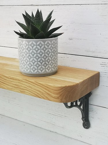 Rounded edge solid oak wood - solid,
