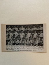 Newark Bears Charlie Keller Buddy Rosar Pinky May 1938 Baseball Team Picture