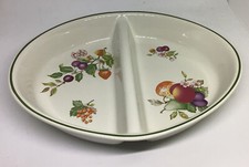 Johnson brothers - Fresh fruit - Serving Dish - 2 Section - Cloverleaf