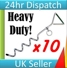 10 x Polytunnel Greenhouse