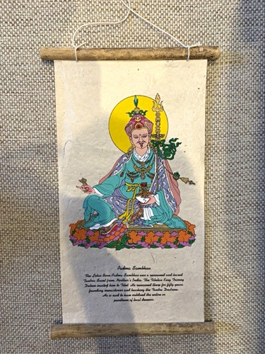 Tibetan buddhist deity wall - tibetan,