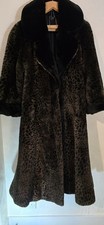 Tissavel Vintage Faux Fur Coat
