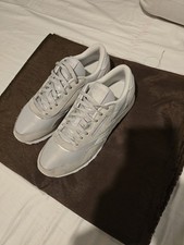 Reebok Classic Nylon White Egret Men's Retro Low Top Trainers UK 7.1/2 EU 41