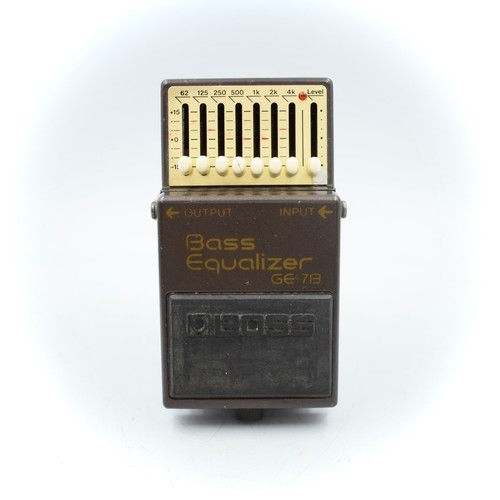 Boss bass equalizer made - boss,