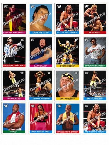 Merlin wwf wrestling stickers - wrestling,