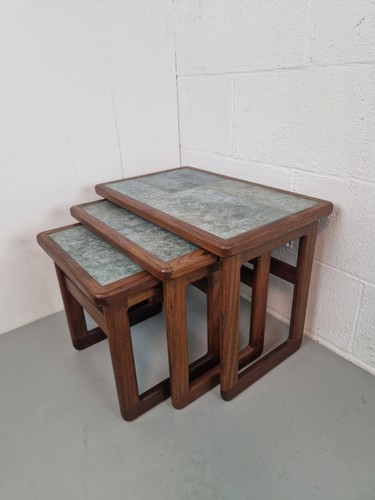 Vintage danish set nest - of,