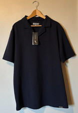 Mauvais Mens Polo Shirt Short