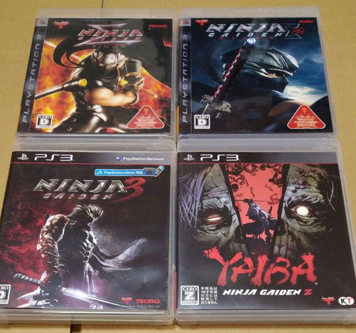 Lot ninja gaiden sigma - ninja,