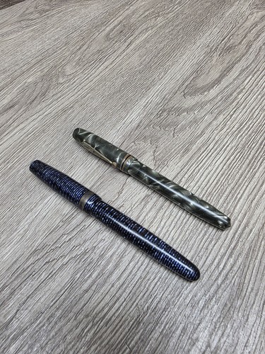 Vtg parker vacumatic pearl - parker,