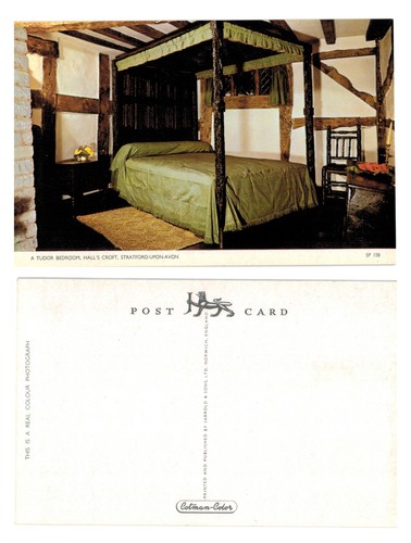 Postcard tudor bedroom - a,