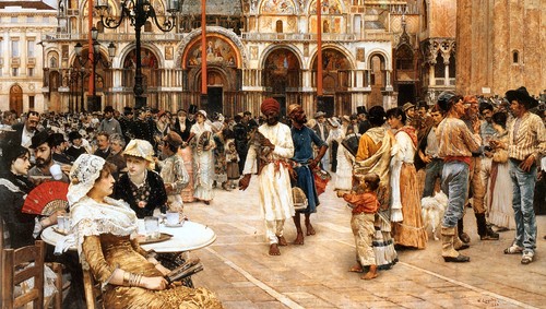 Original old lithograph - yr,