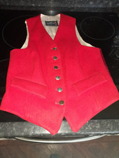 SMART CHILDs foxley red wool waistcoat 