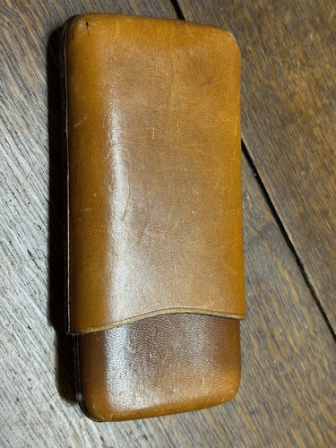 Tan leather real hide - tan,