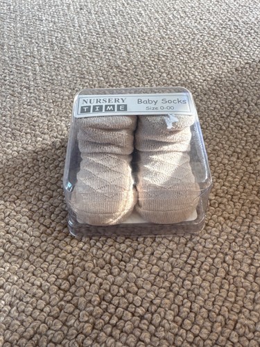 Nursery time beige - baby, socks