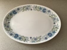 Wedgewood Clementine Pattern plate China Large 14” Oval dinner serving platter