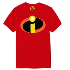 The Incredibles Mr Symbol Superhero Costume Men Kids Unisex CrewNeck Tee T-Shirt