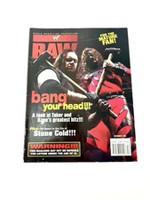 WWE RAW MAGAZINE DECEMBER 1998
