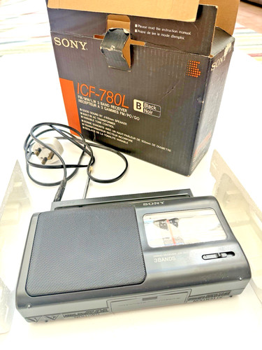 Sony icf 780l band - 3, mw