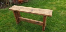 rustic bench seat