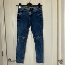 Topshop Moto Leigh Blue Denim