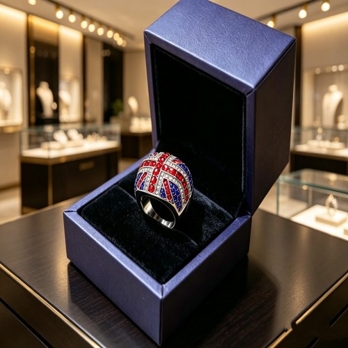 Vintage luxury union jack - vintage,