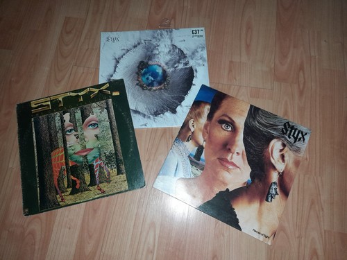 Styx vinyl lps crash of - crash,