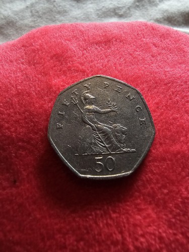 Rare 50p coin 1997 - rare,