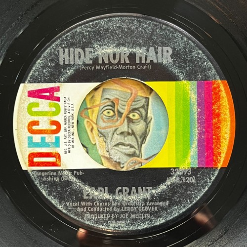 Hear earl grant hide nor - hear,