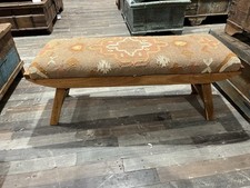 KILIM KELEM FLAT WEAVE WOODEN