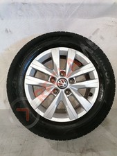 VOLKSWAGEN TRANSPORTER T26 84TDI SWB T5 GP ALLOY WHEEL & TYRE SINGLE 7E0601025N