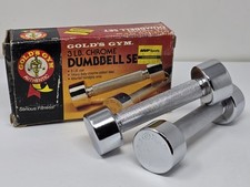 Gold's Gym Chrome Pair Set of