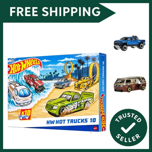 Toy trucks pack assorted - toy, 10-pack