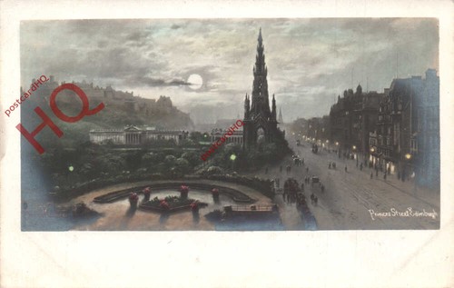 Picture postcard edinburgh - postcard;,