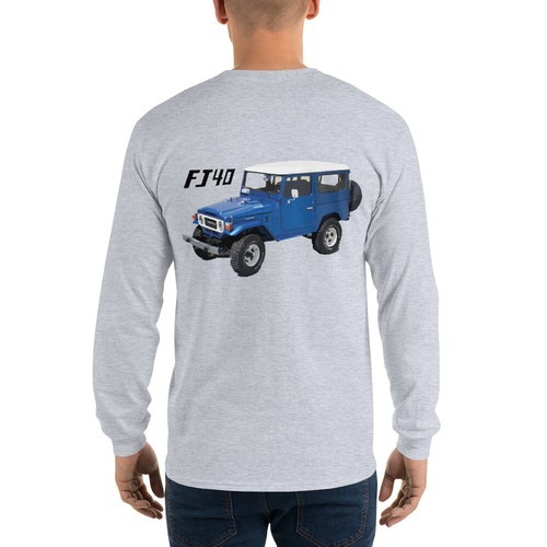 Blue land cruiser - blue, fj40