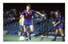 JOHAN CRUYFF - BARCELONA AUTOGRAPH SIGNED PHOTO POSTER PRINT
