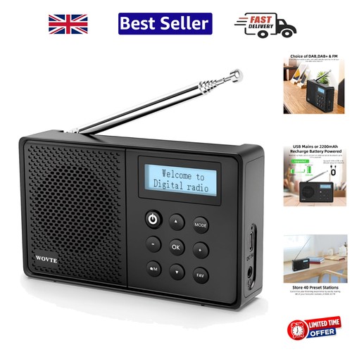 Rechargeable portable dab - rechargeable,