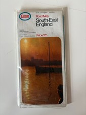 Esso Vintage Road Map South