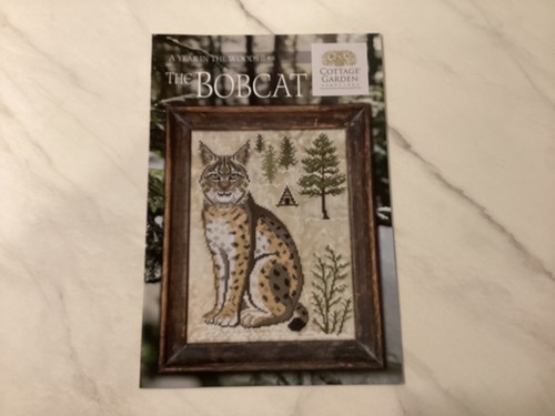 The bobcat cross stitch chart - bobcat,
